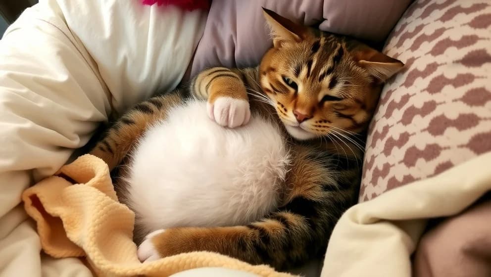 Hur länge är en katt dräktig