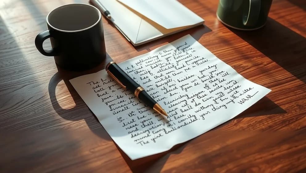 Hur skriver man ett personligt brev