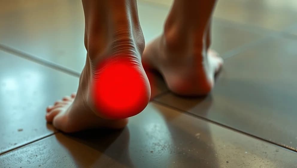 Varför får jag ont under hälen när jag går