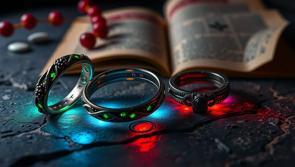 Maktens ringar former karaktärerna i Sagan om ringen