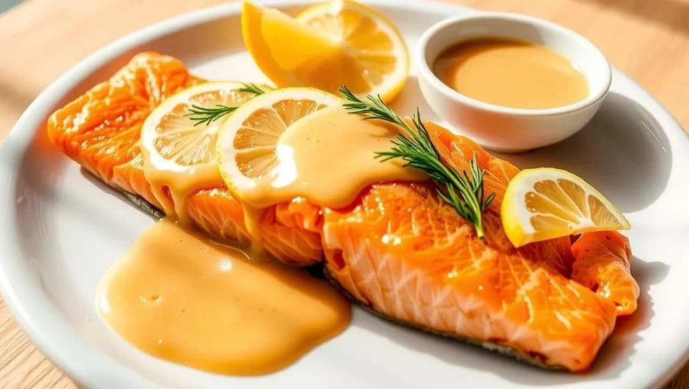 Supergod sås till varmrökt lax recept